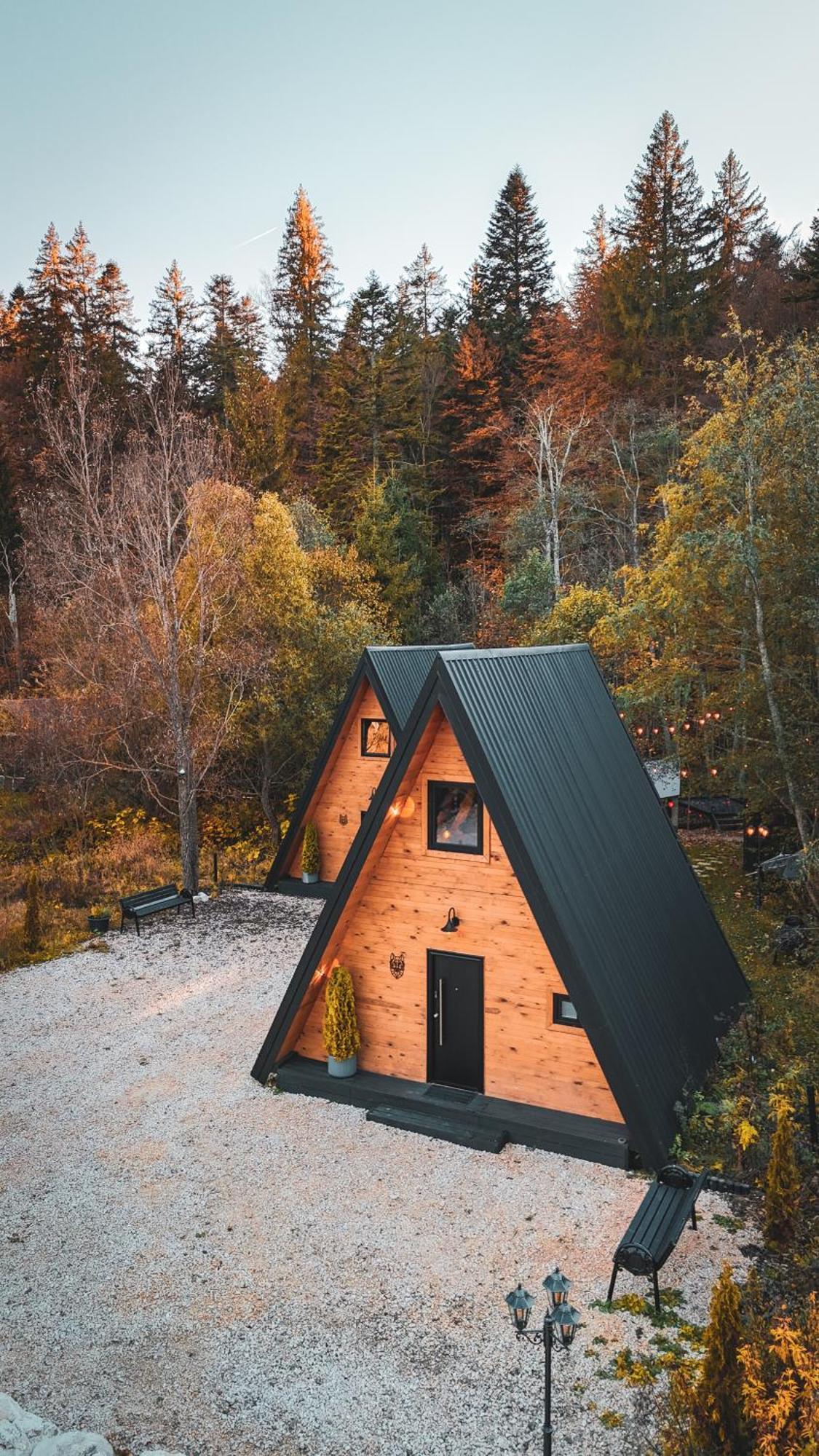 The Palo Cabins Predeal Exteriér fotografie